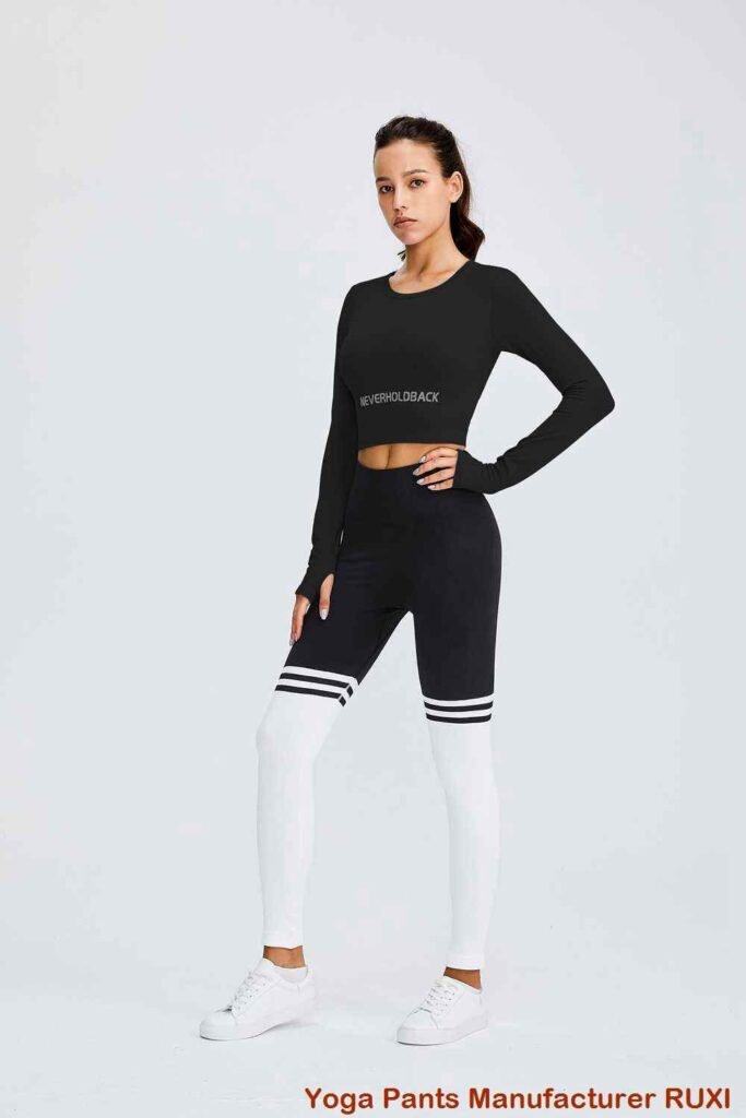 pantalones cortos de yoga tejidos