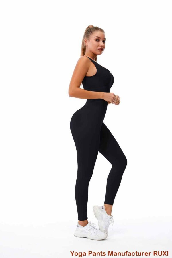 pantalones cortos de yoga negros