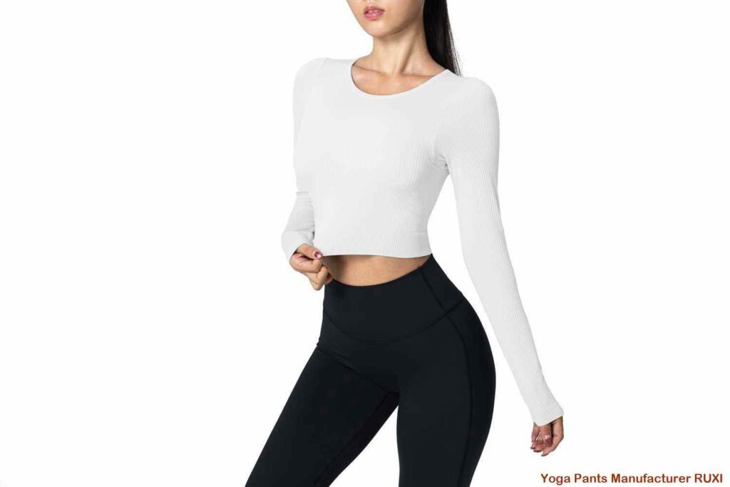 Chaqueta de yoga con cremallera