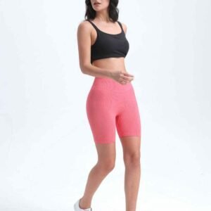en pantalones cortos de velocista