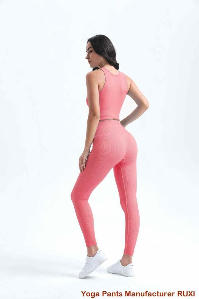 Leggings acampanados grises RUXI