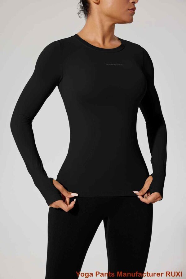 Pantalones de yoga gris claro
