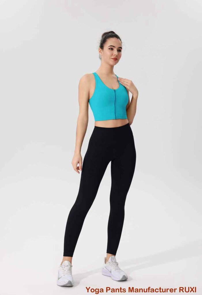 pantalones de yoga acanalados