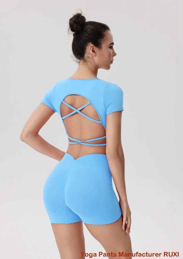 Top de yoga negro RUXI sp660